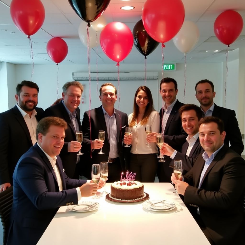 Celebración aniversario de la empresa